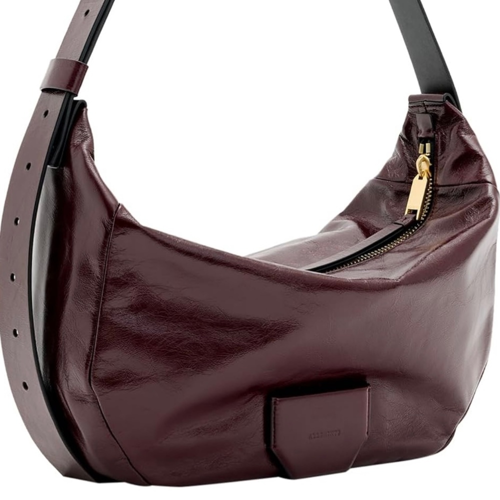 Allsaints Madea Leather Shoulder and Crossbody Bag NWT